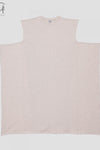 BASERANGE sleeveless dress DRSHS-RIB-SP24 undyed